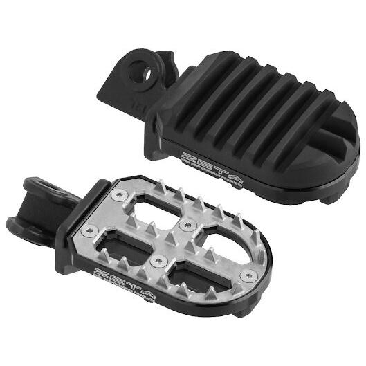 ZETA ジータ アドベンチャーフットペグ カラー：ブラック レブル 250 CL250 CL500 HONDA ホンダ フットペグ ステップ 足回り | ZETA | 01