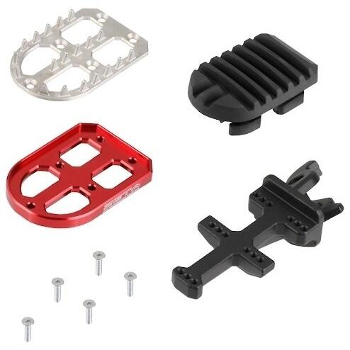 ZETA ジータ アドベンチャーフットペグ カラー：ブラック レブル 250 CL250 CL500 HONDA ホンダ フットペグ ステップ 足回り | ZETA | 02