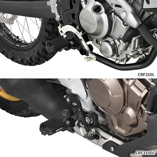 ZETA ジータ アドベンチャーフットペグ カラー：ブラック レブル 250 CL250 CL500 HONDA ホンダ フットペグ ステップ 足回り | ZETA | 04