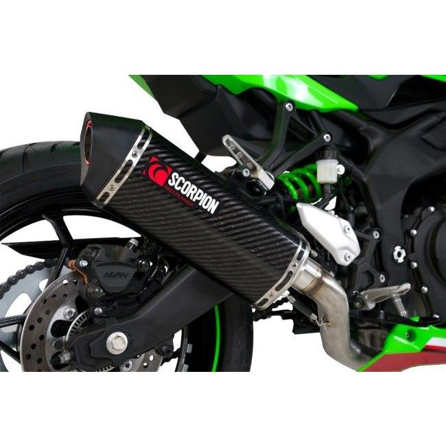 SCORPION スコーピオン セルケトパラレル フルエキゾーストマフラー タイプ：カーボン／重量：6.07kg ZX-4RR KAWASAKI カワサキ マフラー | SCORPION | 02