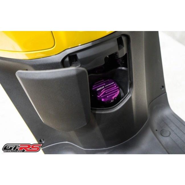 GTR ジーティーアール Cap Tank Cover GIORNO+/ADV/AEROX/FORZA/PCX/ZOOMER-X Color：Black GIORNO+ ADV AEROX FORZA PCX ZOOMER-X HONDA ホンダ タンク関連 | ブランド登録なし | 01