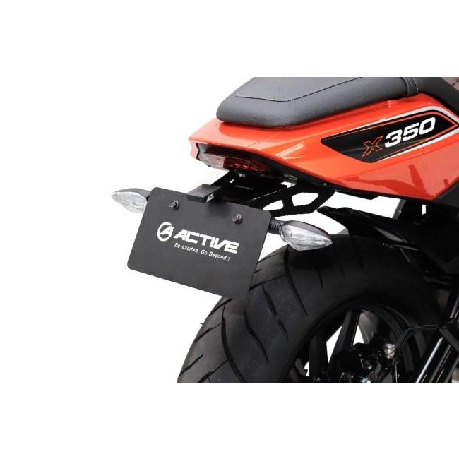 ACTIVE アクティブ フェンダーレスキット LEDナンバ-灯付 X350 HARLEY-DAVIDSON ハーレーダビッドソン フェンダー関連 外装 | ACTIVE | 01