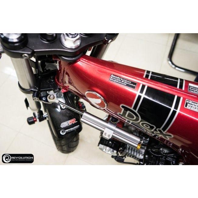 REVOLUTION レボリューション Steering Damper Mounting OHLINS SD003 STROKE90 ST-125Dax DAX125 HONDA ホンダ｜webike｜03