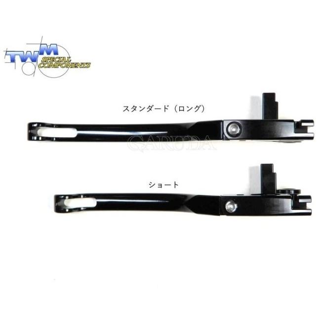 TWM ティーダブリューエム 可倒式クラッチレバー タイプ：ショート ZX