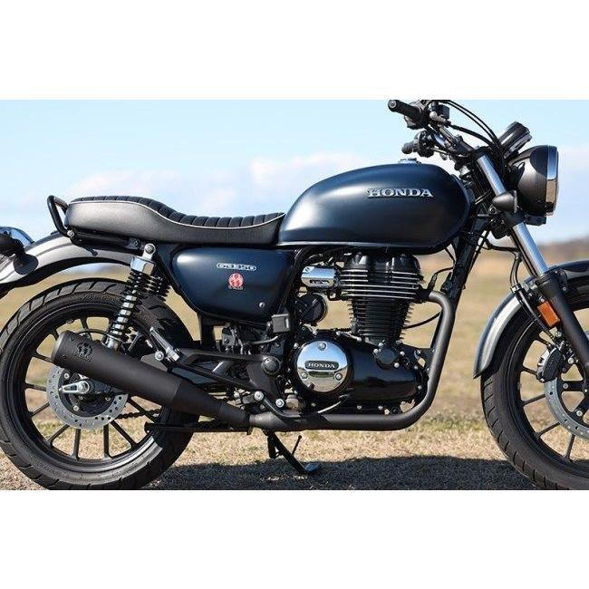 HONDA GB350 SP忠男 ブラックエディション マフラーSET SP忠男 スペシャルパーツ忠男 POWERBOX サイレンサーブラック