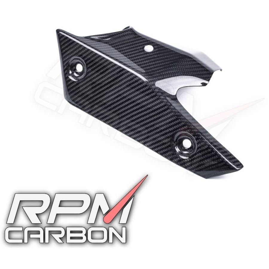 RPM CARBON アールピーエムカーボン マフラーヒートガード NINJA ZX-6R 仕上げ：ツヤなし / 仕様：綾織 ZX6R KAWASAKI カワサキ マフラーガード・ヒートガード | ブランド登録なし