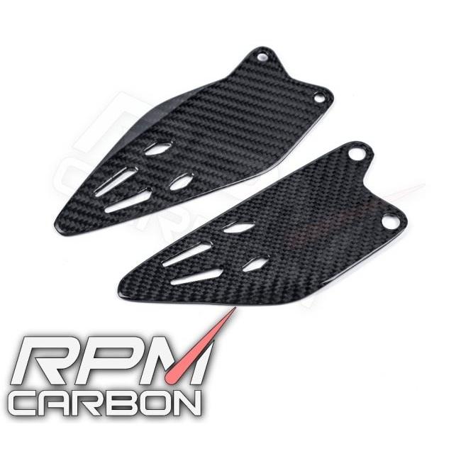 RPM CARBON アールピーエムカーボン Heel Guard for Ninja ZX-6R Finish：Glossy / Weave：Forged Carbon ZX6R KAWASAKI カワサキ｜webike｜05