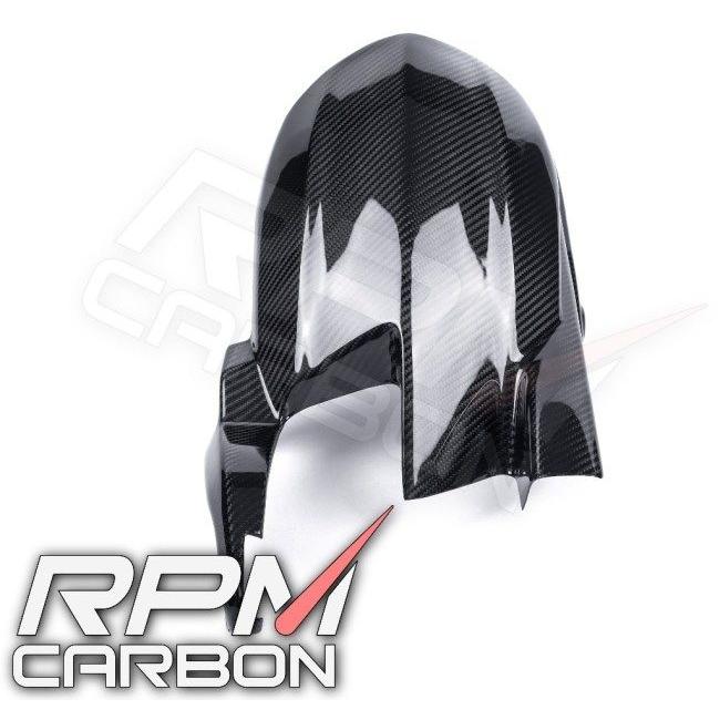 RPM CARBON アールピーエムカーボン チェーンガード付きリアフェンダー Z1000 仕上げ：ツヤなし / 仕様：綾織 Ninja1000 KAWASAKI カワサキ リアフェンダーの画像