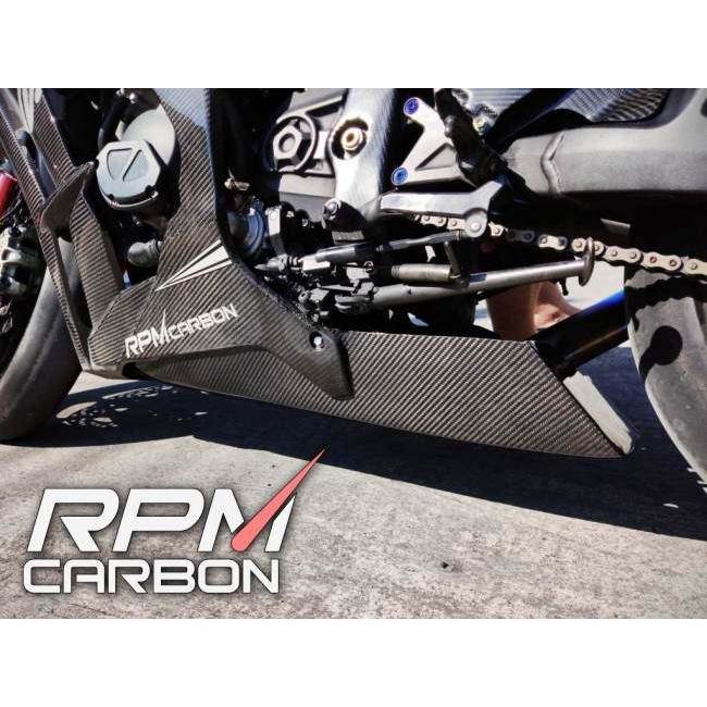RPM CARBON アールピーエムカーボン アンダーカウル(純正カウル対応) NINJA ZX-10R 仕上げ：ツヤなし / 仕様：綾織 KAWASAKI カワサキ アンダーカウル 外装 | ブランド登録なし | 01