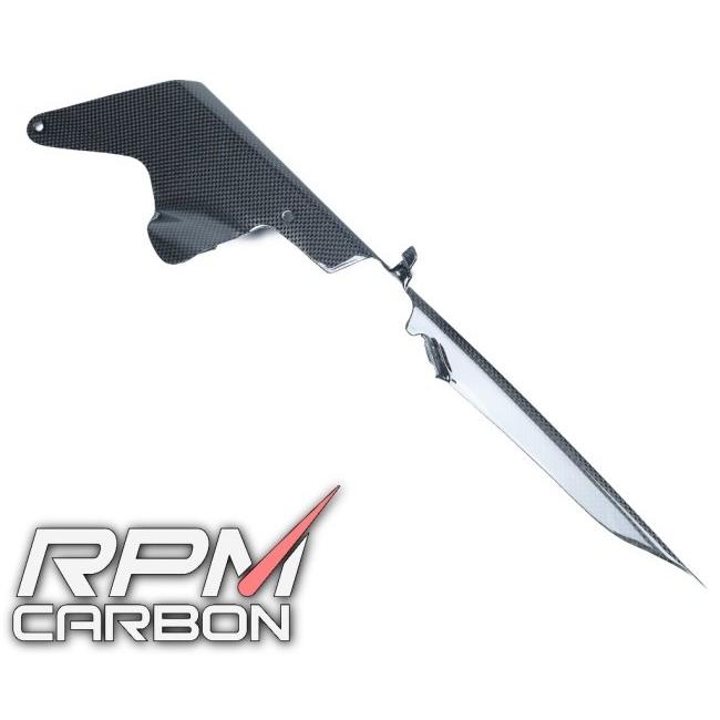 RPM CARBON アールピーエムカーボン チェーンガード NINJA ZX-10R 仕上げ：ツヤあり / 仕様：鍛造カーボン KAWASAKI カワサキ フレーム | ブランド登録なし | 07