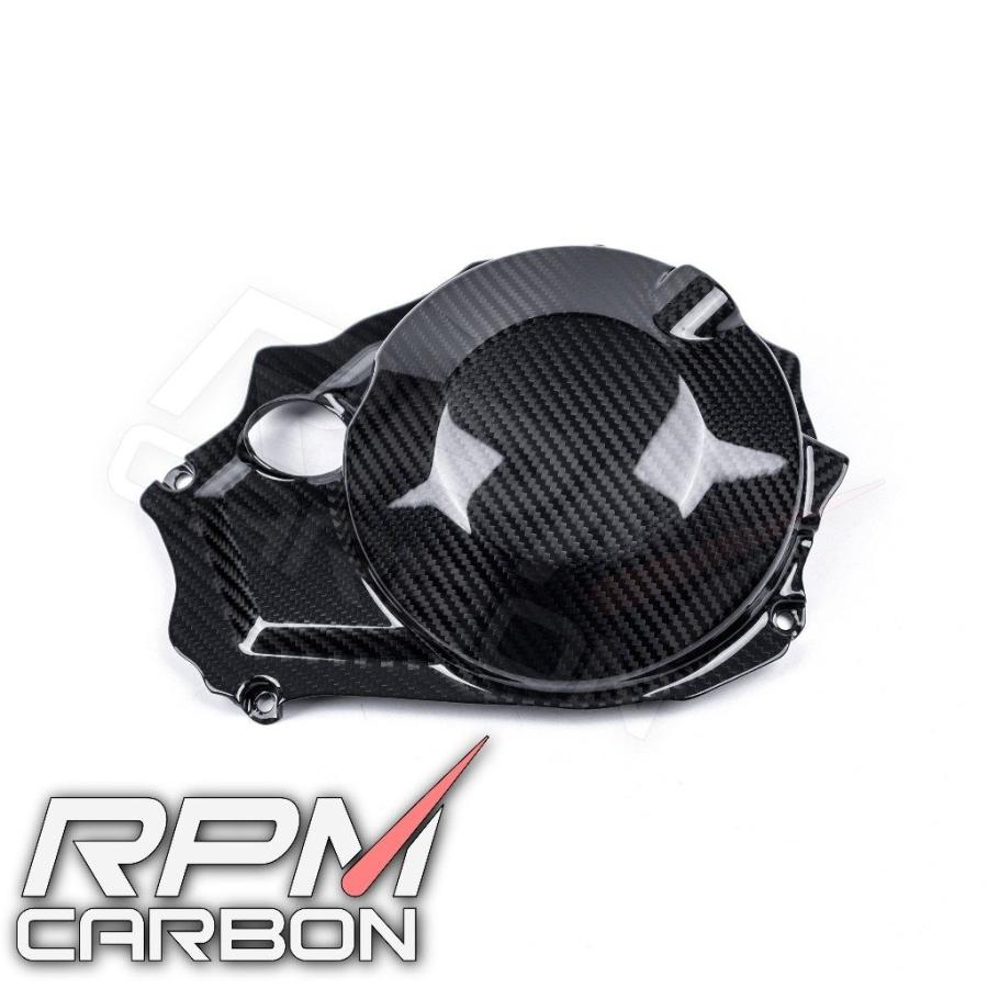 RPM CARBON アールピーエムカーボン クラッチカバーAタイプ NINJA ZX-10R 仕上げ：ツヤあり / 仕様：鍛造カーボン ZX10RR ZX10R SE KAWASAKI カワサキ エンジン | ブランド登録なし