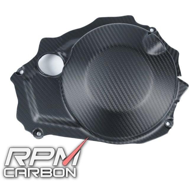 RPM CARBON アールピーエムカーボン クラッチカバーAタイプ NINJA ZX-10R 仕上げ：ツヤあり / 仕様：鍛造カーボン ZX10RR ZX10R SE KAWASAKI カワサキ エンジン | ブランド登録なし | 12