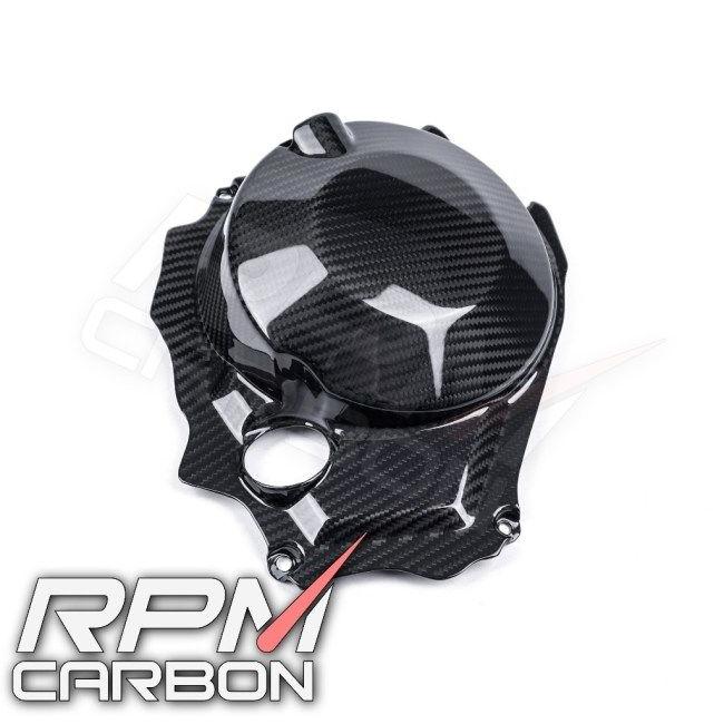 RPM CARBON アールピーエムカーボン クラッチカバーAタイプ NINJA ZX-10R 仕上げ：ツヤあり / 仕様：鍛造カーボン ZX10RR ZX10R SE KAWASAKI カワサキ エンジン | ブランド登録なし | 02
