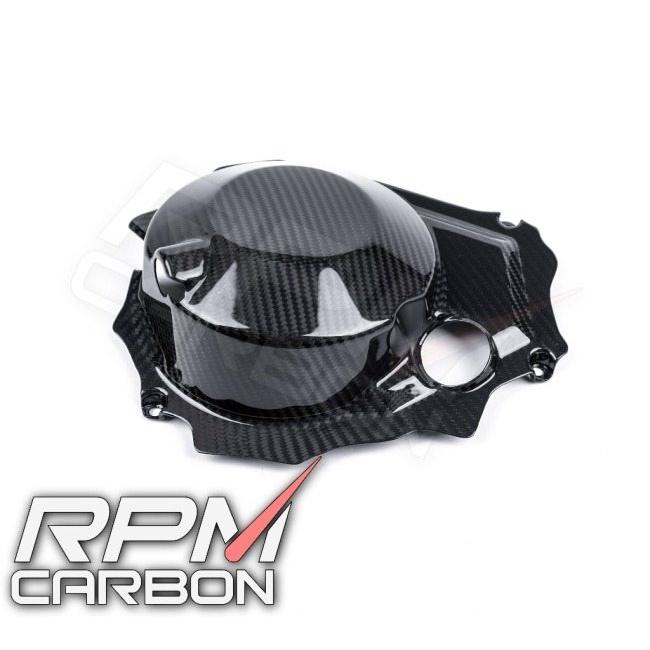 RPM CARBON アールピーエムカーボン クラッチカバーAタイプ NINJA ZX-10R 仕上げ：ツヤあり / 仕様：綾織 ZX10RR ZX10R SE KAWASAKI カワサキ クラッチカバー | ブランド登録なし | 04