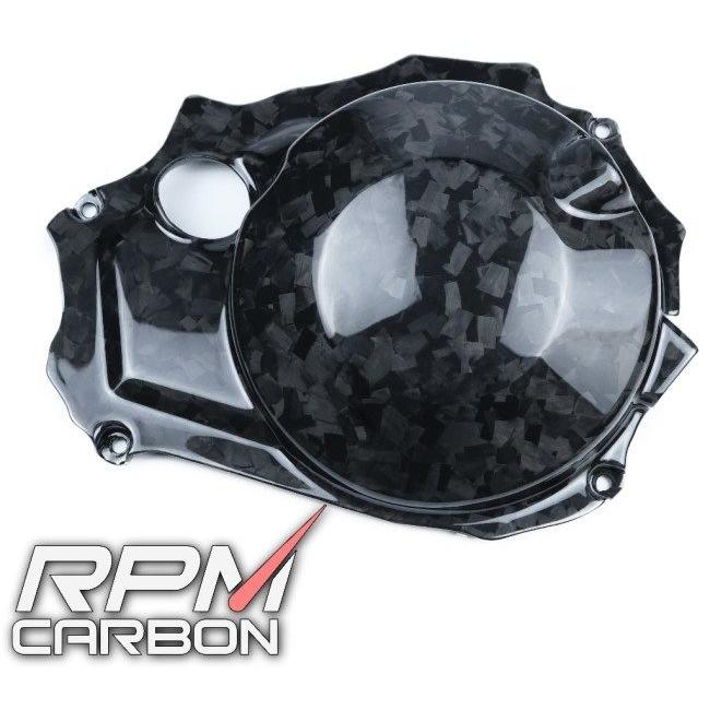 RPM CARBON アールピーエムカーボン クラッチカバーAタイプ NINJA ZX-10R 仕上げ：ツヤあり / 仕様：綾織 ZX10RR ZX10R SE KAWASAKI カワサキ クラッチカバー | ブランド登録なし | 06