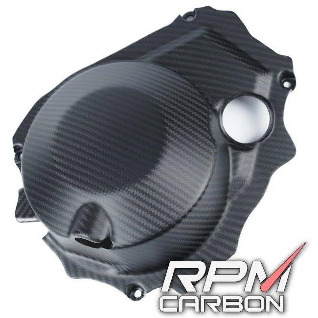 RPM CARBON アールピーエムカーボン クラッチカバーAタイプ NINJA ZX-10R 仕上げ：ツヤあり / 仕様：綾織 ZX10RR ZX10R SE KAWASAKI カワサキ クラッチカバー | ブランド登録なし | 09
