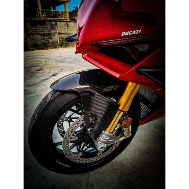 RPM CARBON アールピーエムカーボン フロントフェンダー PANIGALE 仕上げ：ツヤあり / 仕様：鍛造カーボン Panigale V4 V4S Streetfighter DUCATI ドゥカティ