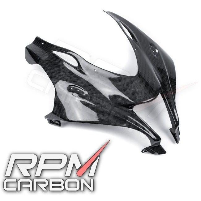 RPM CARBON アールピーエムカーボン フロントカウル NINJA ZX-10R 仕上げ：ツヤなし / 仕様：鍛造カーボン KAWASAKI カワサキ アッパーカウル・フロントカウル | ブランド登録なし | 11