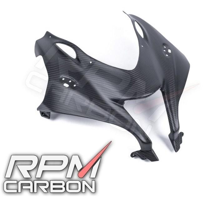 RPM CARBON アールピーエムカーボン フロントカウル NINJA ZX-10R 仕上げ：ツヤなし / 仕様：鍛造カーボン KAWASAKI カワサキ アッパーカウル・フロントカウル | ブランド登録なし | 16