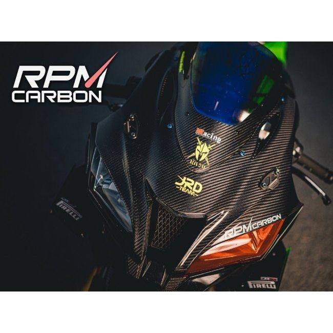 RPM CARBON アールピーエムカーボン フロントカウル NINJA ZX-10R 仕上げ：ツヤなし / 仕様：鍛造カーボン KAWASAKI カワサキ アッパーカウル・フロントカウル | ブランド登録なし | 03