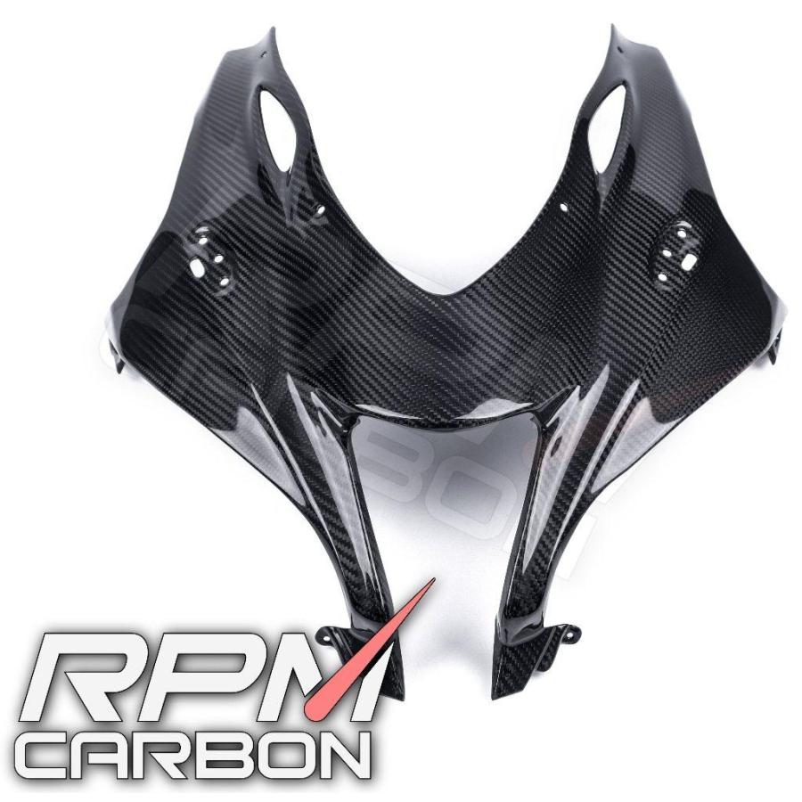 RPM CARBON アールピーエムカーボン フロントカウル NINJA ZX-10R 仕上げ：ツヤあり / 仕様：平織 KAWASAKI カワサキ アッパーカウル・フロントカウル 外装 | ブランド登録なし