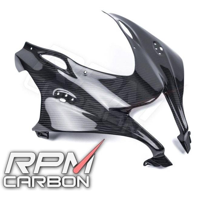 RPM CARBON アールピーエムカーボン フロントカウル NINJA ZX-10R 仕上げ：ツヤあり / 仕様：平織 KAWASAKI カワサキ アッパーカウル・フロントカウル 外装 | ブランド登録なし | 04