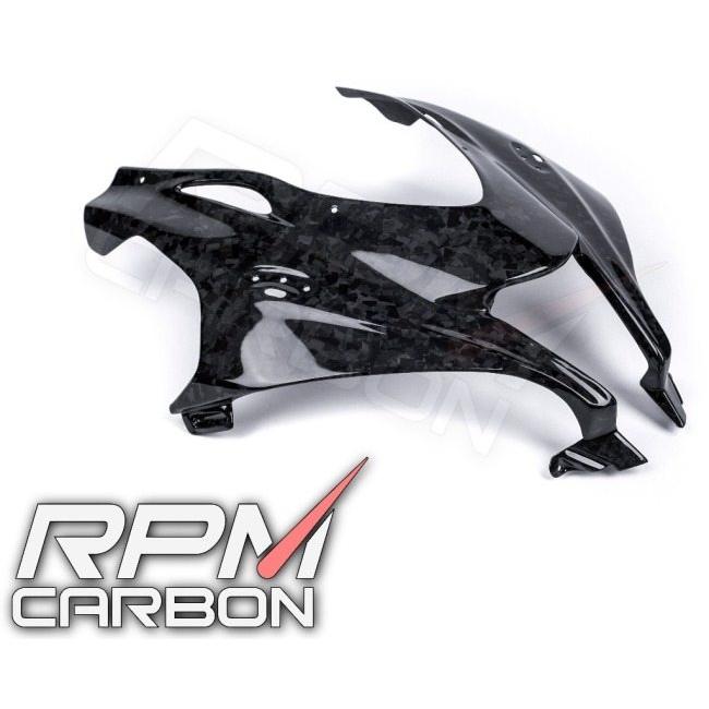 RPM CARBON アールピーエムカーボン フロントカウル NINJA ZX-10R 仕上げ：ツヤあり / 仕様：平織 KAWASAKI カワサキ アッパーカウル・フロントカウル 外装 | ブランド登録なし | 09