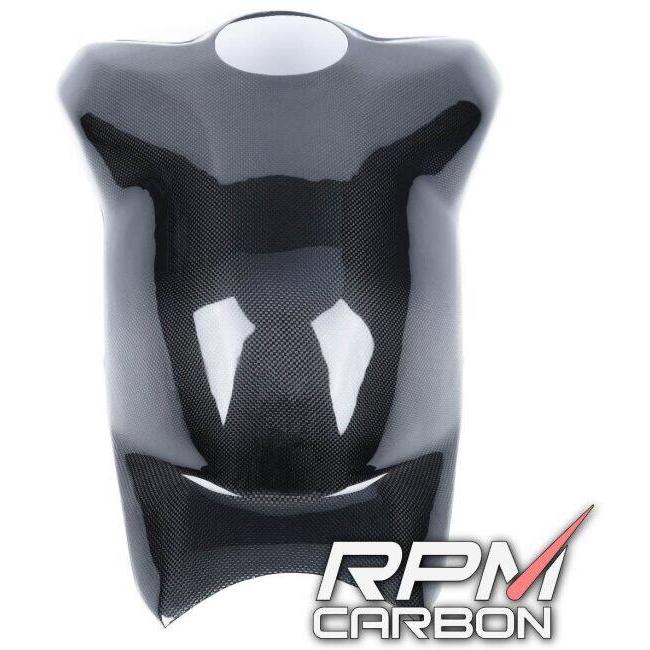 RPM CARBON アールピーエムカーボン タンクカバー PANIGALEV4 仕上げ：ツヤなし / 仕様：鍛造カーボン Panigale V4 V4S V4R Streetfighter DUCATI ドゥカティ | ブランド登録なし | 06