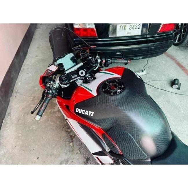 RPM CARBON アールピーエムカーボン タンクカバー PANIGALEV4 仕上げ：ツヤあり / 仕様：平織 Panigale V4 V4S V4R Streetfighter DUCATI ドゥカティ 外装 | ブランド登録なし | 01