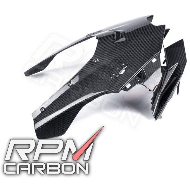 RPM CARBON アールピーエムカーボン フロントカウル NINJA ZX-10R 仕上げ：ツヤなし / 仕様：鍛造カーボン KAWASAKI カワサキ アッパーカウル・フロントカウル | ブランド登録なし | 02
