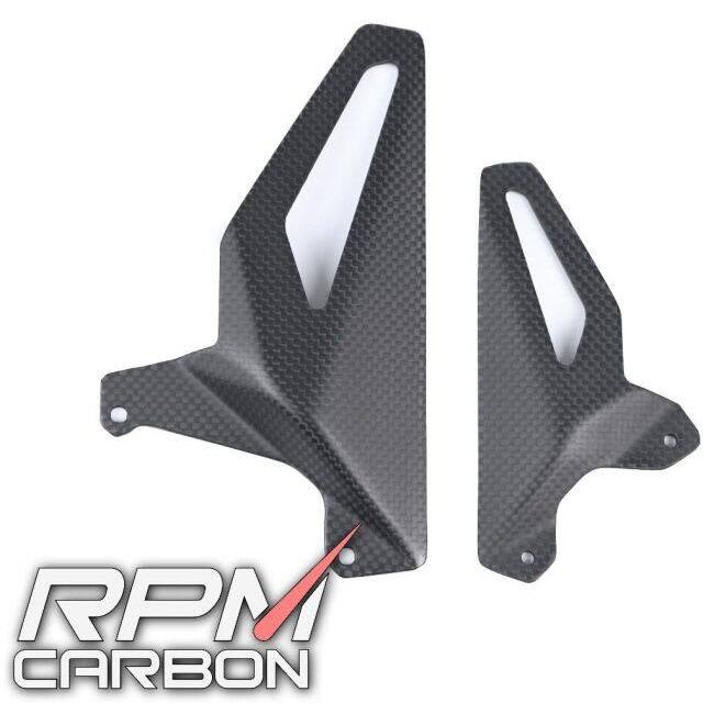 RPM CARBON アールピーエムカーボン ヒールガード PANIGALEV4 仕上げ：ツヤなし / 仕様：綾織 Panigale V4 V4S V4R Streetfighter V2 DUCATI ドゥカティ 足回り | ブランド登録なし | 01