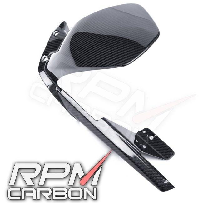 RPM CARBON アールピーエムカーボン チェーンガード付きリアフェンダー PANIGALE 仕上げ：ツヤなし / 仕様：鍛造カーボン Panigale V4 V4R V4S リアフェンダー