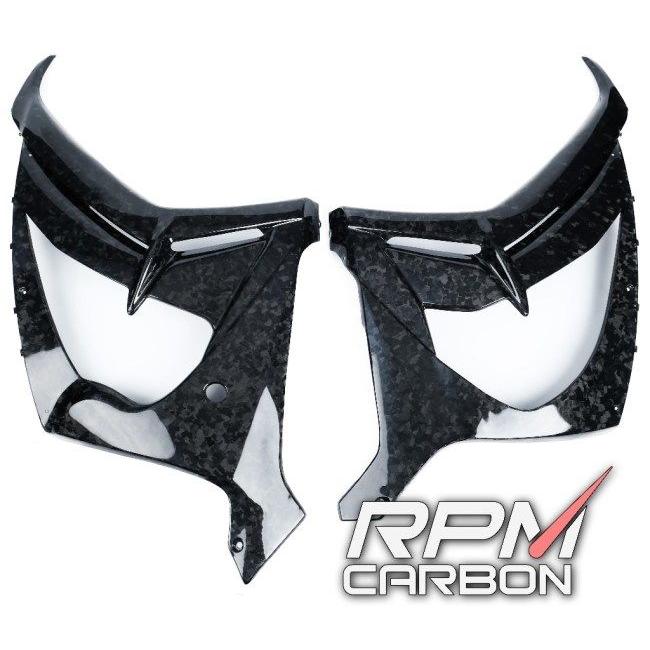 RPM CARBON アールピーエムカーボン サイドカウル (with) NINJA ZX-10R 仕上げ：ツヤあり / 仕様：鍛造カーボン ZX-10RR SE KAWASAKI カワサキ カウル関連 外装の画像