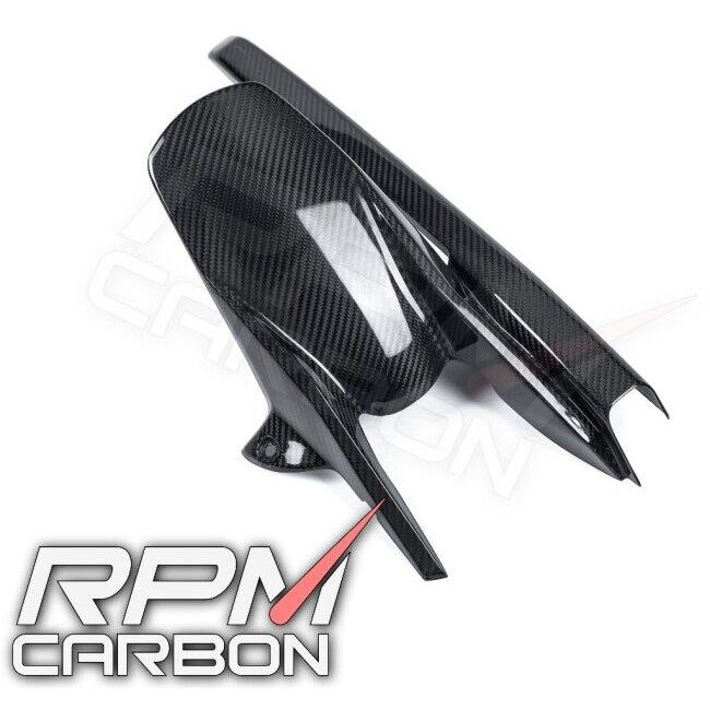 RPM CARBON アールピーエムカーボン チェーンガード付きリアフェンダー CBR650R 仕上げ：ツヤあり / 仕様：綾織 CB650R CBR650F CB650F HONDA ホンダ 外装の画像