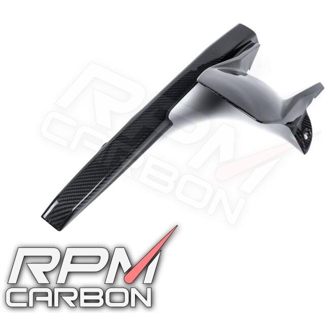 RPM CARBON アールピーエムカーボン チェーンガード付きリアフェンダー CBR650R 仕上げ：ツヤなし / 仕様：綾織 CB650R CBR650F CB650F HONDA ホンダ 外装の画像