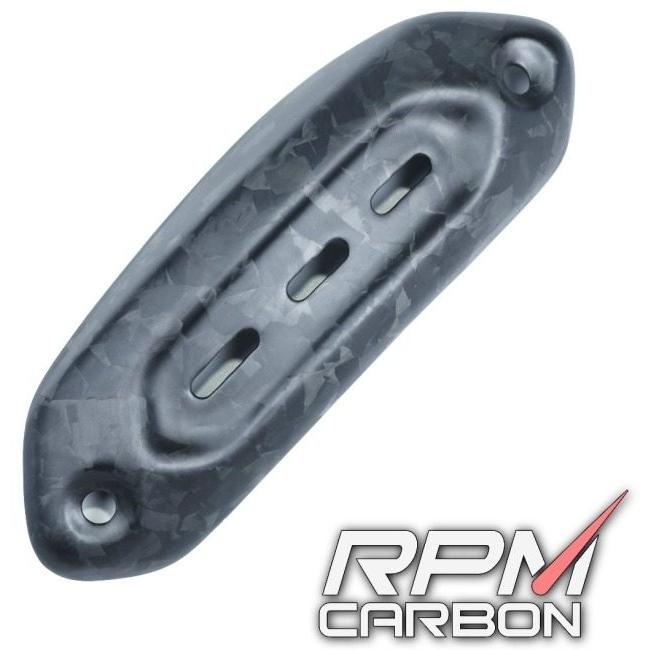 RPM CARBON アールピーエムカーボン Exhaust Pipe Cover Hypermotard 821 / 939 / 950 Finish：Glossy / Weave：Forged Carbon｜webike｜15