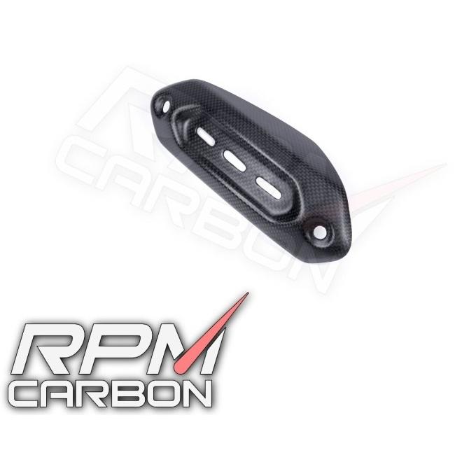 RPM CARBON アールピーエムカーボン Exhaust Pipe Cover Hypermotard 821 / 939 / 950 Finish：Glossy / Weave：Forged Carbon｜webike｜02