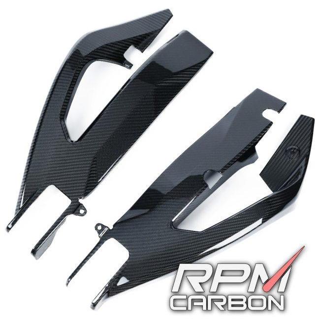 RPM CARBON アールピーエムカーボン スイングアームカバー GSX-R1000 (Gixxer/GSXR) 仕上げ：ツヤなし / 仕様：鍛造カーボン SUZUKI スズキ 外装