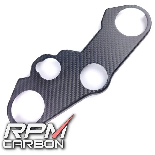 RPM CARBON アールピーエムカーボン トップブリッジカバー GSX-R1000 (Gixxer/GSXR) 仕上げ：ツヤなし / 仕様：鍛造カーボン SUZUKI スズキ トップブリッジ | ブランド登録なし | 05