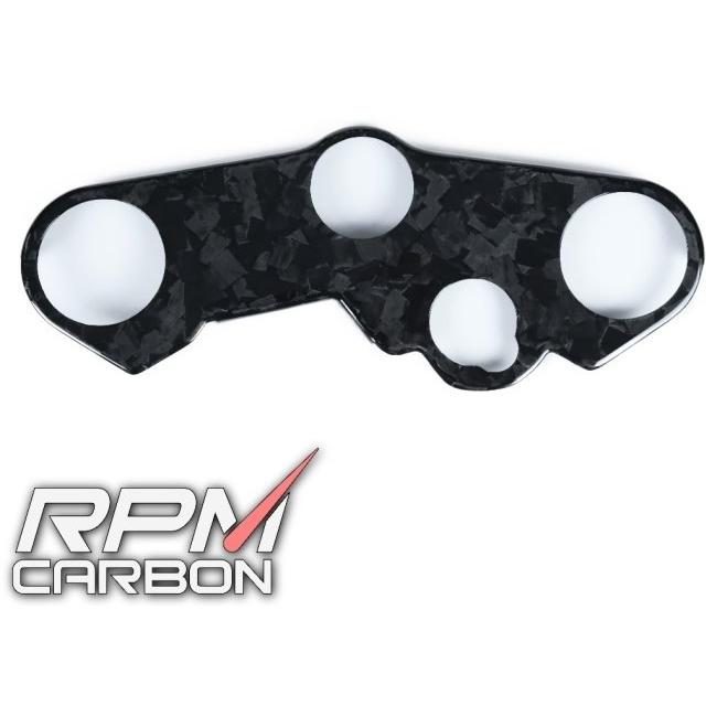 RPM CARBON アールピーエムカーボン トップブリッジカバー GSX-R1000 (Gixxer/GSXR) 仕上げ：ツヤなし / 仕様：鍛造カーボン SUZUKI スズキ トップブリッジ | ブランド登録なし | 06
