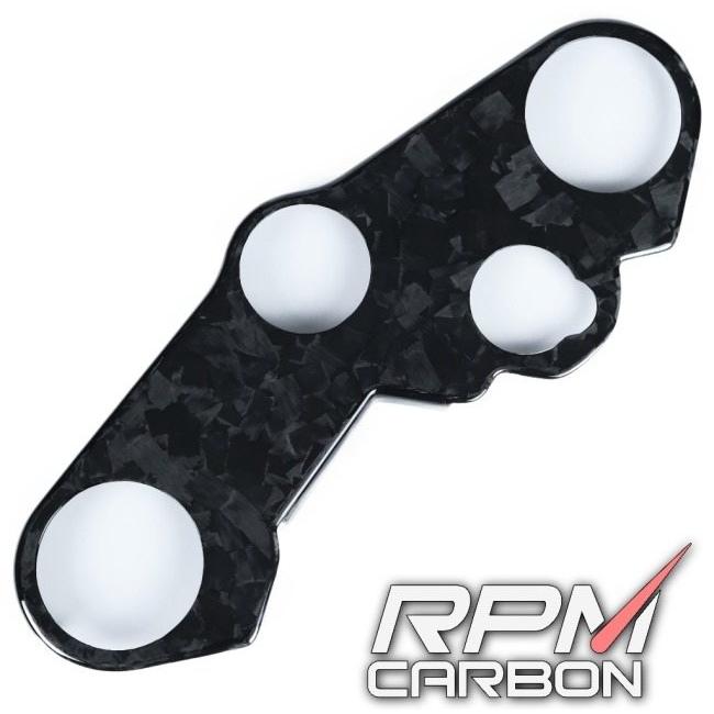 RPM CARBON アールピーエムカーボン トップブリッジカバー GSX-R1000 (Gixxer/GSXR) 仕上げ：ツヤなし / 仕様：鍛造カーボン SUZUKI スズキ トップブリッジ | ブランド登録なし | 07