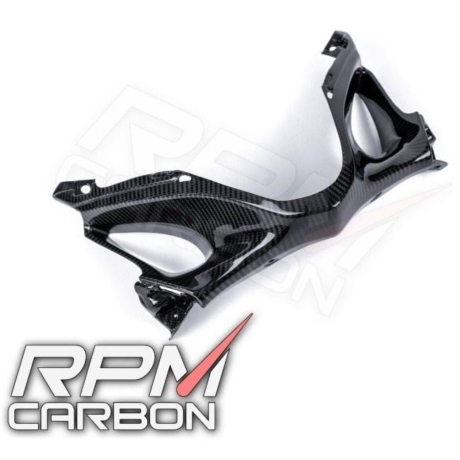 RPM CARBON アールピーエムカーボン エアダクトフレーム GSX1300R 隼 仕上げ：ツヤあり / 仕様：平織 Hayabusa SUZUKI スズキ アッパーカウル・フロントカウル