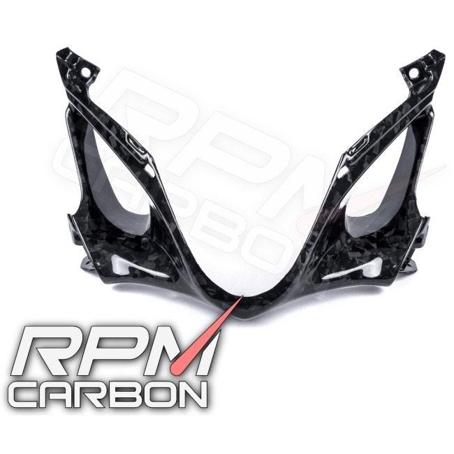 RPM CARBON アールピーエムカーボン エアダクトフレーム GSX1300R 隼 仕上げ：ツヤなし / 仕様：平織 Hayabusa SUZUKI スズキ アッパーカウル・フロントカウル