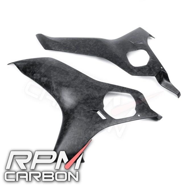 RPM CARBON アールピーエムカーボン サイドカウル (ペア) YZF-R6 仕上げ：ツヤあり / 仕様：鍛造カーボン R6 YAMAHA ヤマハ サイドカウル・サイドカバー 外装の画像