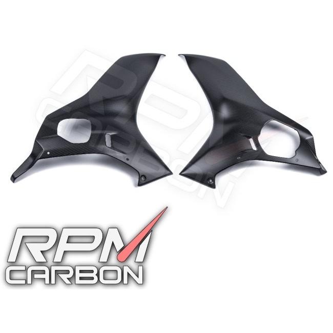 RPM CARBON アールピーエムカーボン サイドカウル (ペア) YZF-R6 仕上げ：ツヤあり / 仕様：鍛造カーボン R6 YAMAHA ヤマハ サイドカウル・サイドカバー 外装の画像