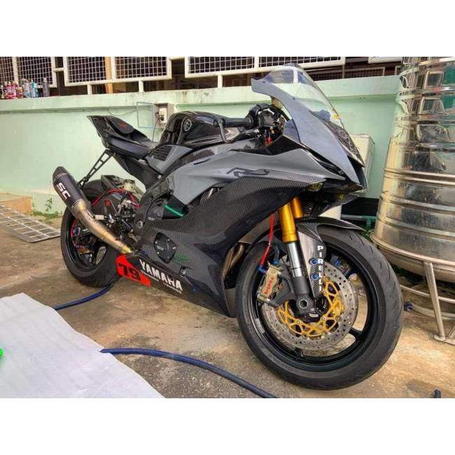 RPM CARBON アールピーエムカーボン サイドカウル (ペア) YZF-R6 仕上げ：ツヤあり / 仕様：鍛造カーボン R6 YAMAHA ヤマハ サイドカウル・サイドカバー 外装の画像