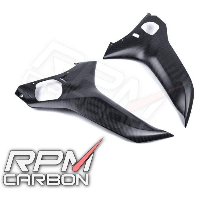 RPM CARBON アールピーエムカーボン サイドカウル (ペア) YZF-R6 仕上げ：ツヤなし / 仕様：鍛造カーボン R6 YAMAHA ヤマハ サイドカウル・サイドカバー 外装の画像