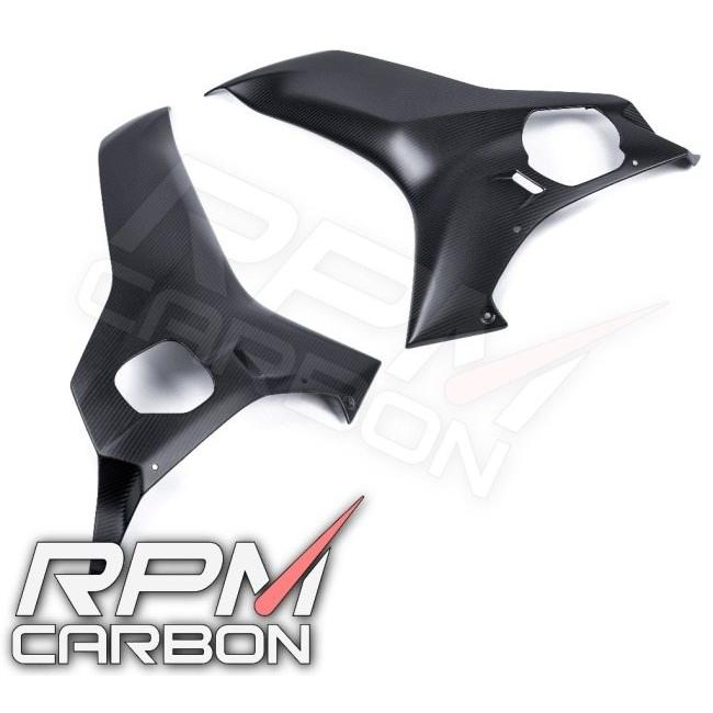 RPM CARBON アールピーエムカーボン サイドカウル (ペア) YZF-R6 仕上げ：ツヤなし / 仕様：鍛造カーボン R6 YAMAHA ヤマハ サイドカウル・サイドカバー 外装の画像
