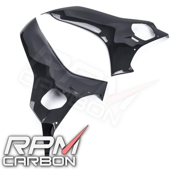RPM CARBON アールピーエムカーボン サイドカウル (ペア) YZF-R6 仕上げ：ツヤなし / 仕様：鍛造カーボン R6 YAMAHA ヤマハ サイドカウル・サイドカバー 外装の画像