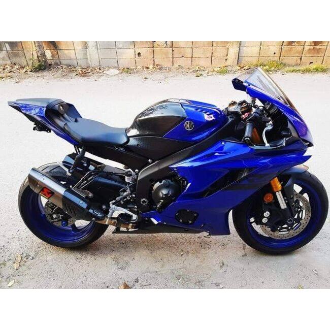 RPM CARBON アールピーエムカーボン タンクカバー YZF-R6 仕上げ：ツヤ